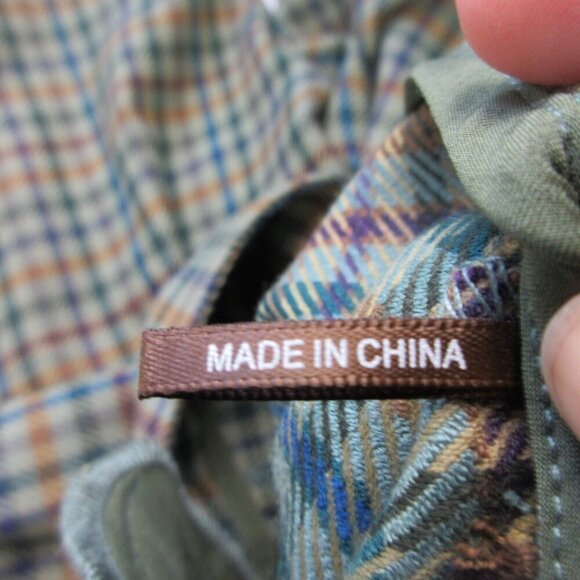 J. McLaughlin Yara Women's Ankle Pants 8 Green Check Stretch Preppy Work 410 - Picture 4 of 11